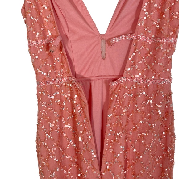 Mac Duggal Coral Sequin Formal Gown - Picture 8 of 11